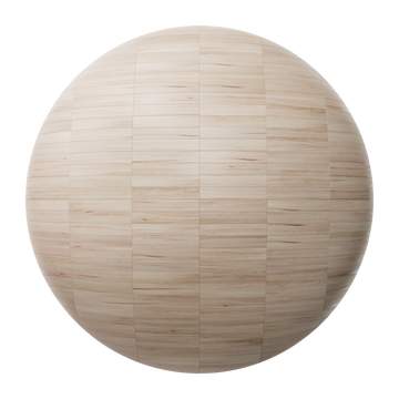 Douglas Fir Stack Bond Parquet Wood Floor PBR Texture - Sphere Swatch Preview | Superellipse