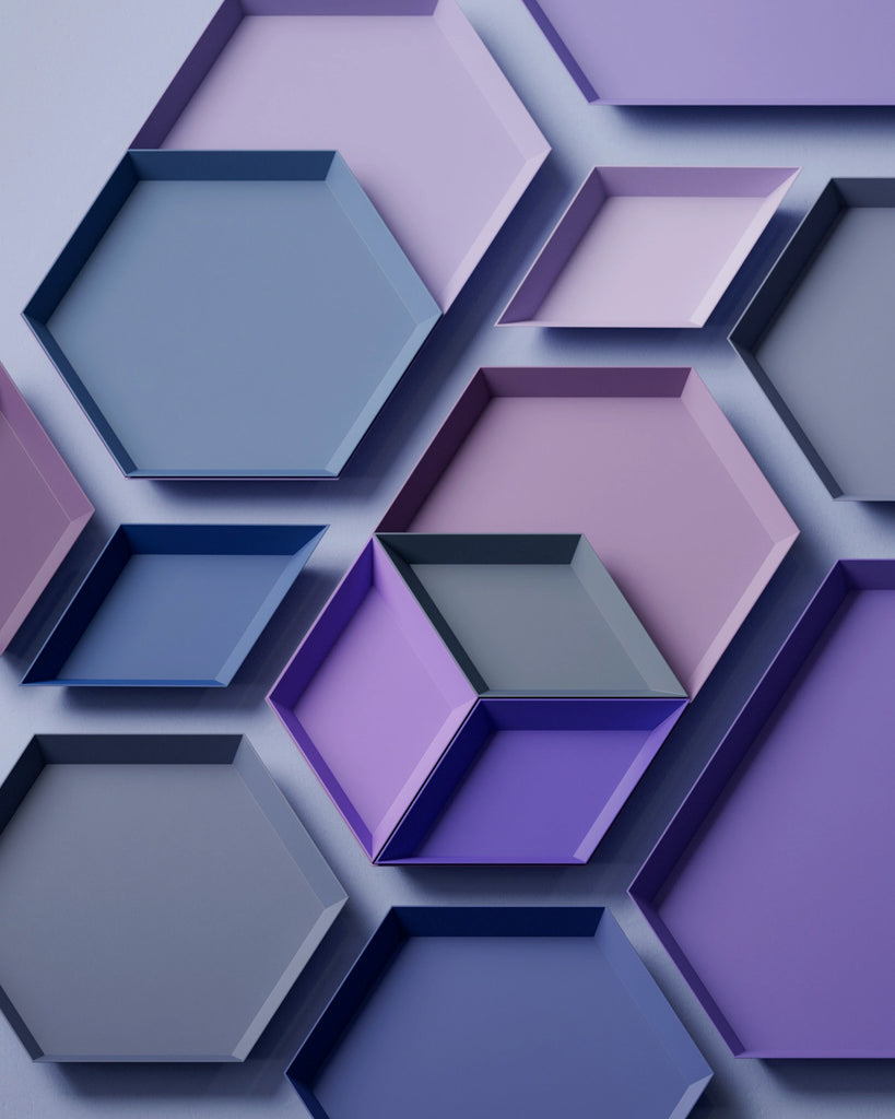 Drawing Room Blue Matte Finish Plastic PBR Texture - Example Scene Visualization | Superellipse