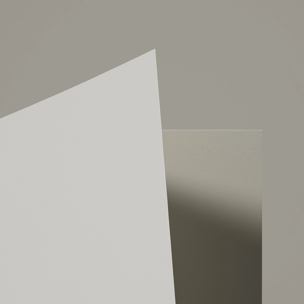 Strathmore Grandee White Textured Paper PBR Texture - Example Scene Visualization | Superellipse