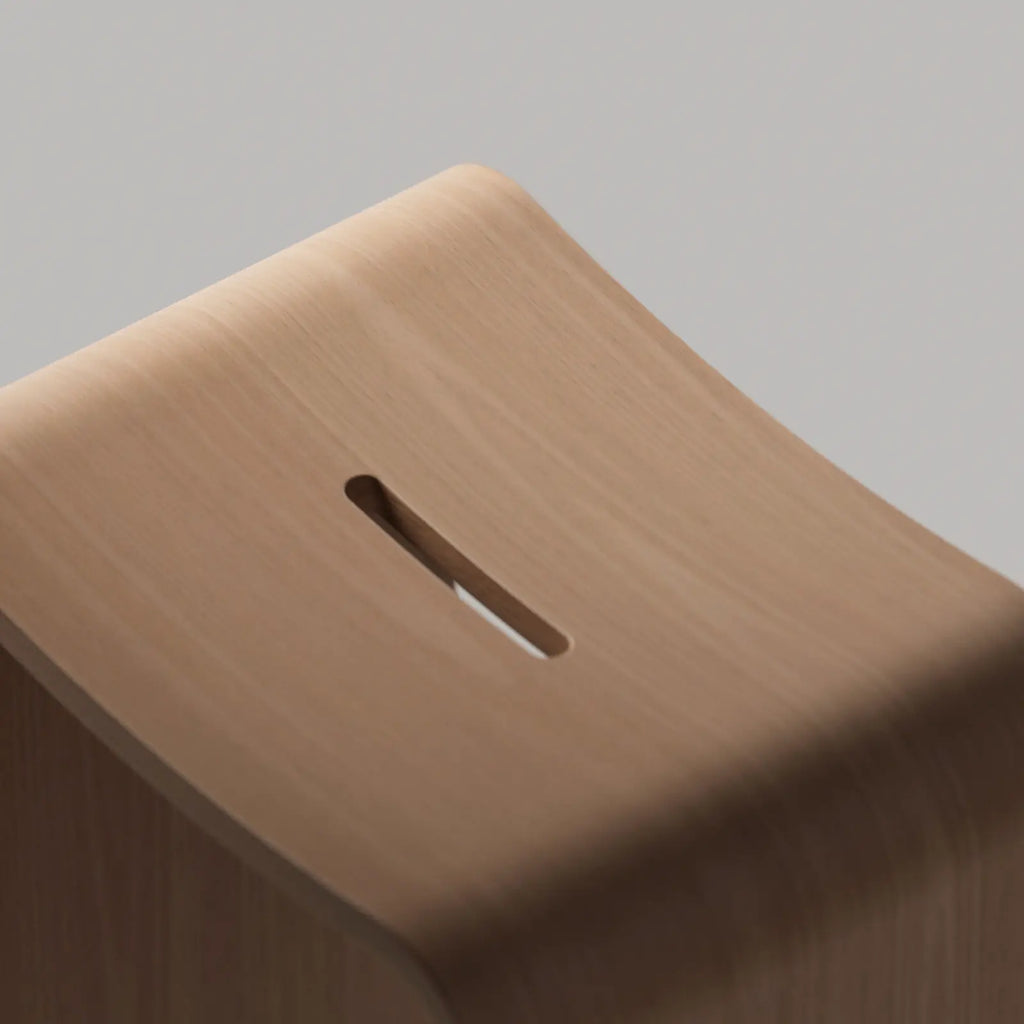 Beech Crown Cut Bonded Veneer Wood PBR Texture - Example Scene Visualization | Superellipse