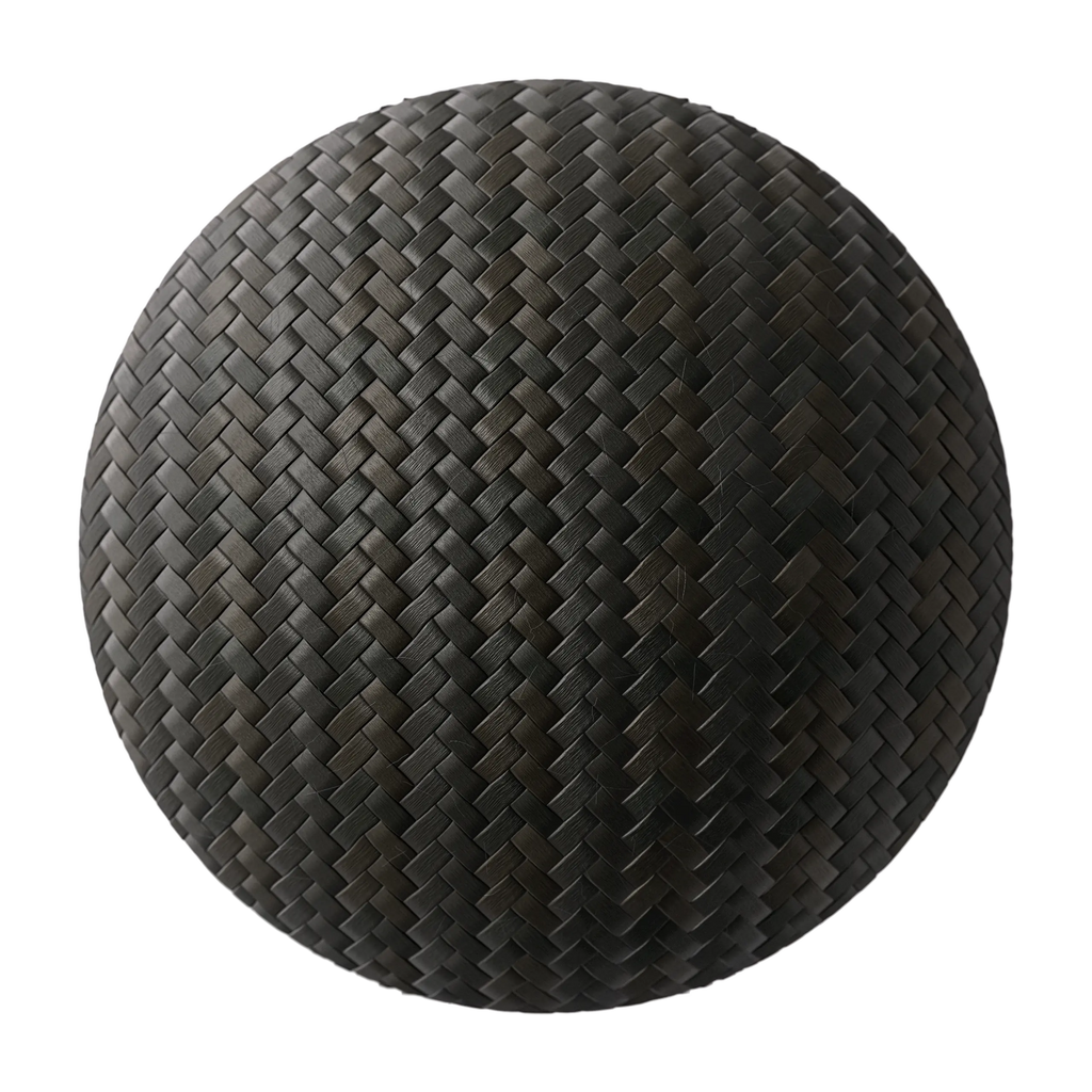 Sage Nylon Fine Woven Cord PBR Texture - Sphere Swatch Preview | Superellipse