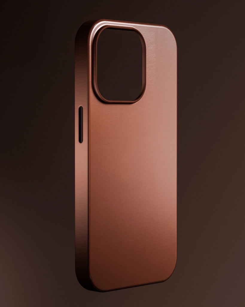 High Gloss Top Grain Leather Cognac Brown PBR Texture - Example Scene Visualization | Superellipse