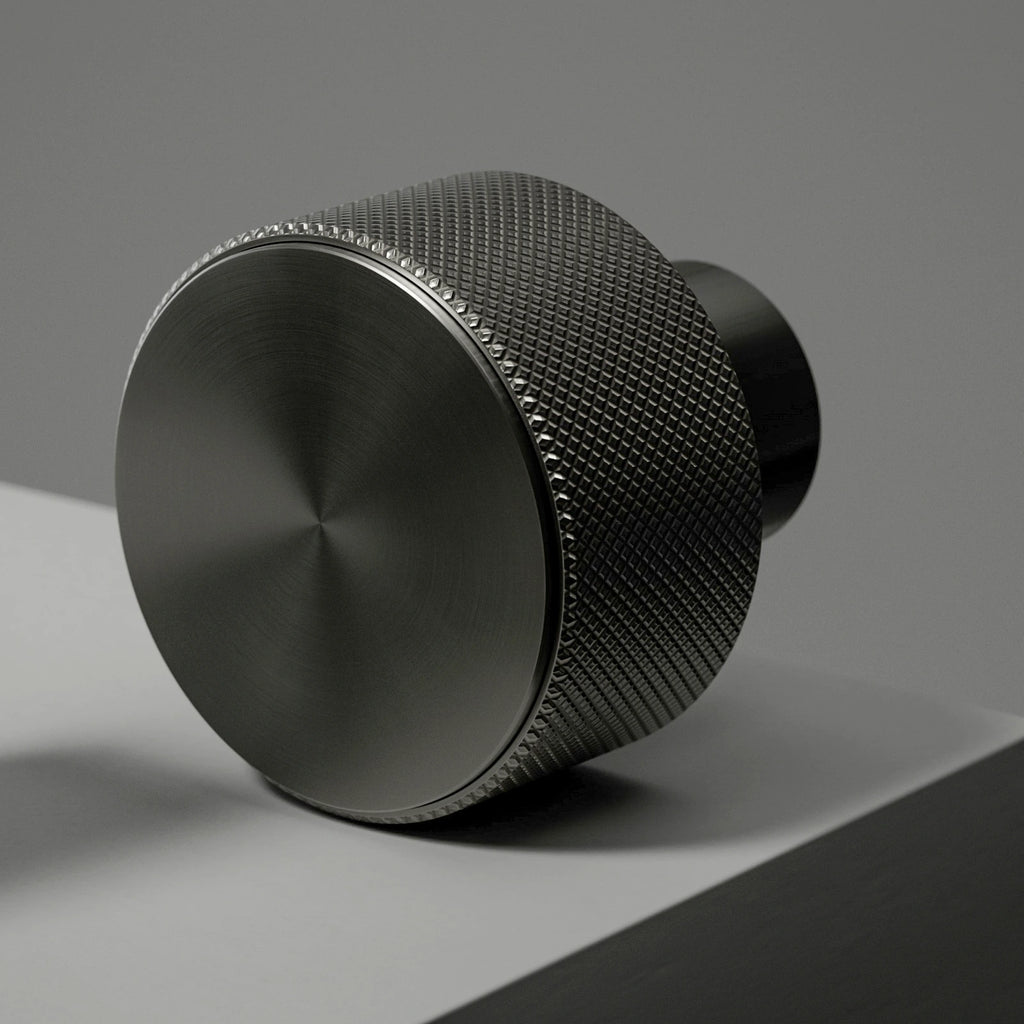 Radial Brushed Tungsten Metal PBR Texture - Example Scene Visualization | Superellipse