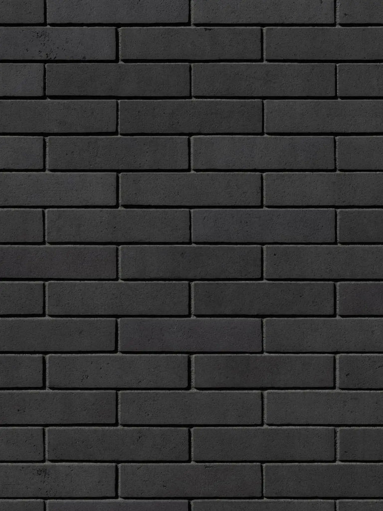 Concrete Dark Architectural Brick Running Bond PBR Texture - Example Scene Visualization | Superellipse