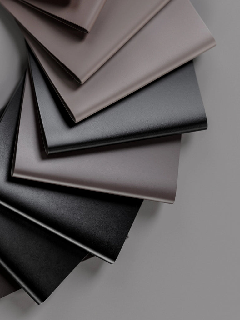 Dark Nut Aniline Fine Grain Leather PBR Texture - Example Scene Visualization | Superellipse