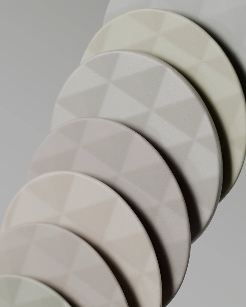 Square Pyramid Texttured Plastic PBR Texture - Example Scene Visualization | Superellipse