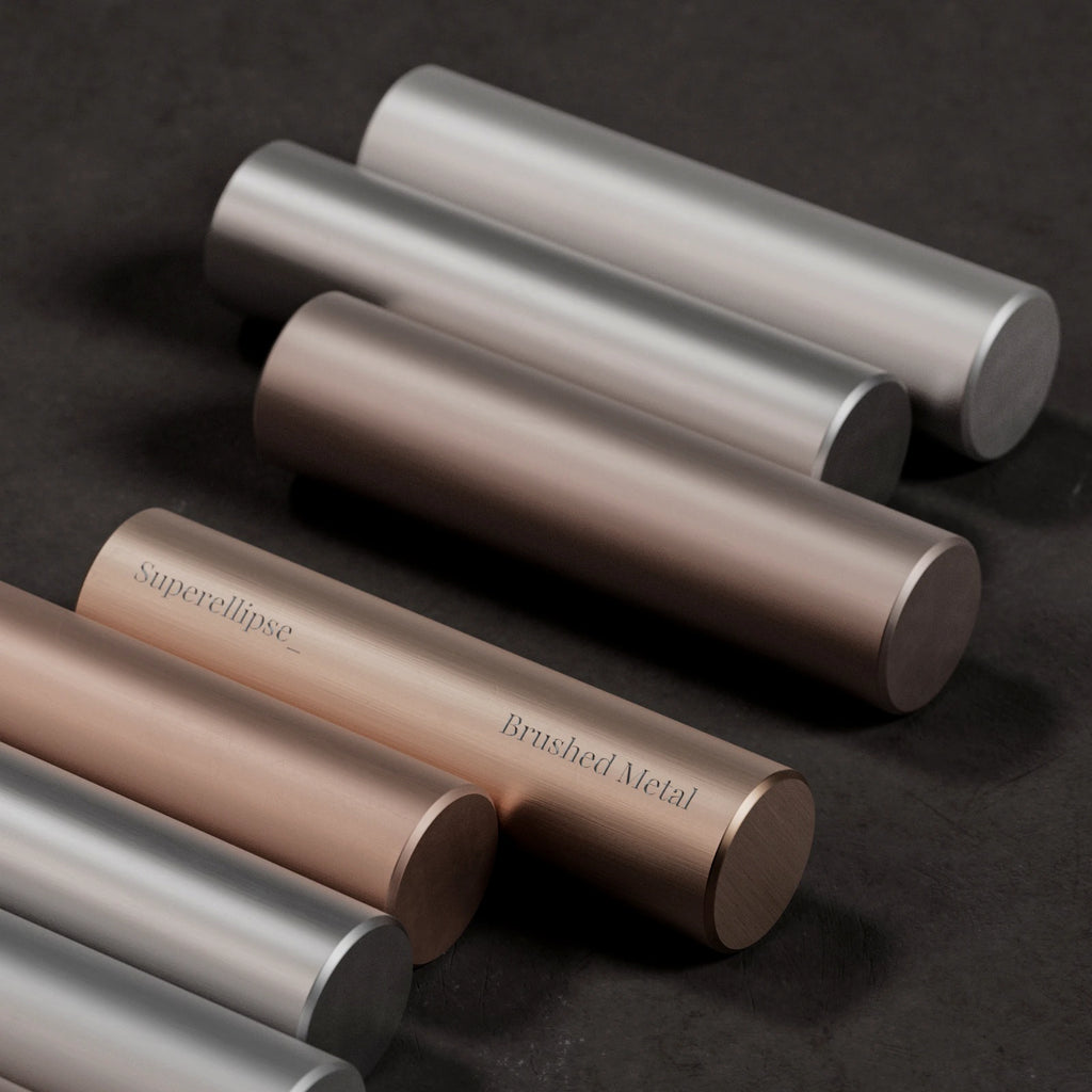 Rough Brushed Copper Metal PBR Texture - Example Scene Visualization | Superellipse