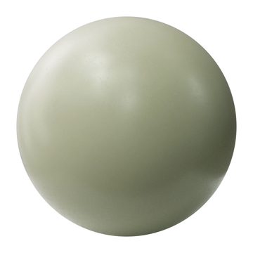 Lichen Green Heavily Damaged Plastic PBR Texture - Sphere Swatch Preview | Superellipse