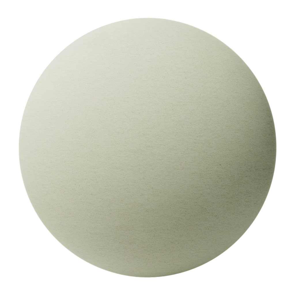 Kitakata Green Japanese Washi Paper PBR Texture - Sphere Swatch Preview | Superellipse