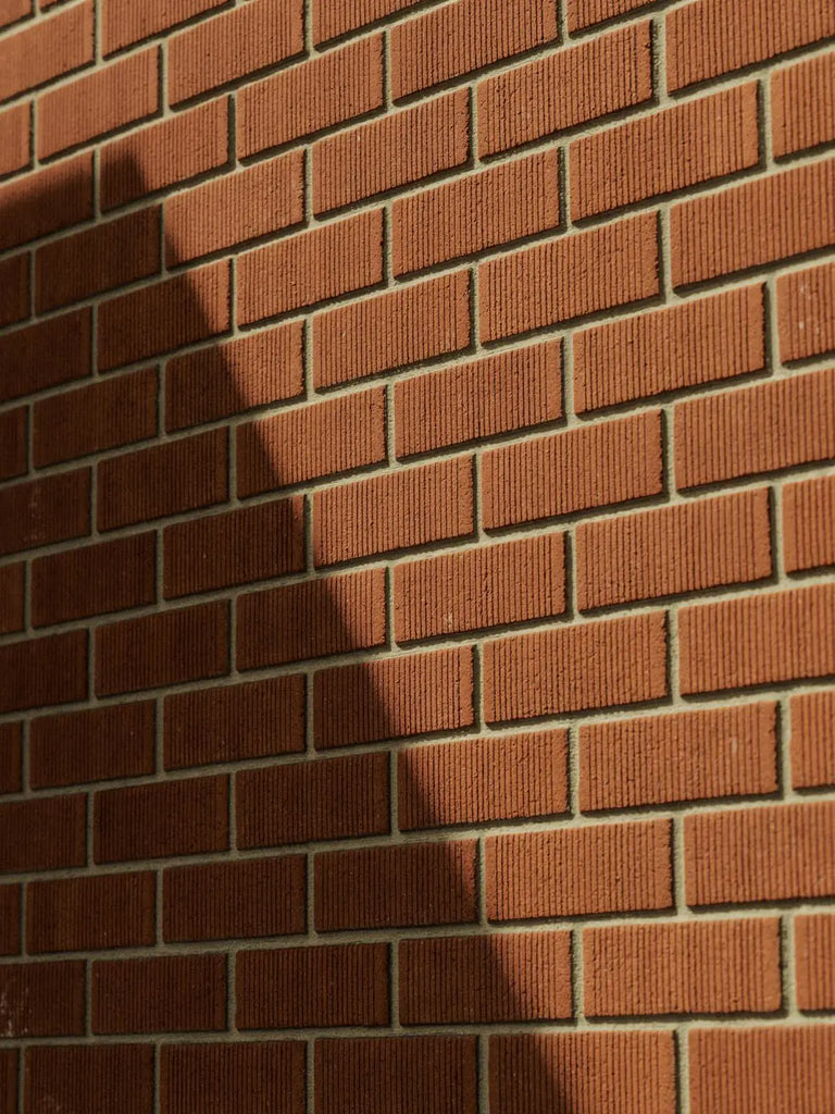 Grooved Boston Red Brick Running Bond PBR Texture - Example Scene Visualization | Superellipse