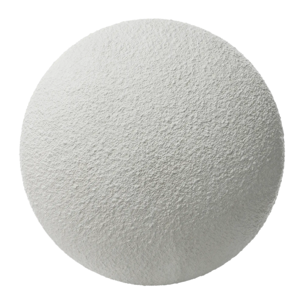 Heavy Dash Stucco PBR Texture - Sphere Swatch Preview | Superellipse