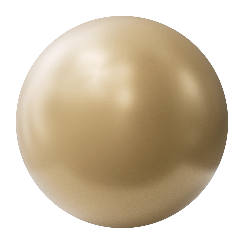 Beige Metallic Finish Plastic PBR Texture - Sphere Swatch Preview | Superellipse