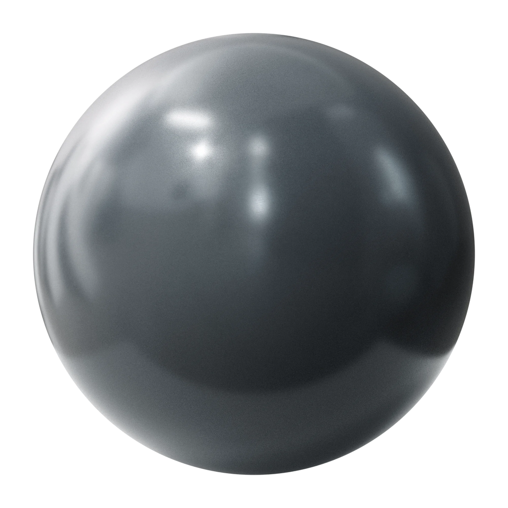 Dark Taupe Grey Gloss Finish Plastic PBR Texture - Sphere Swatch Preview | Superellipse