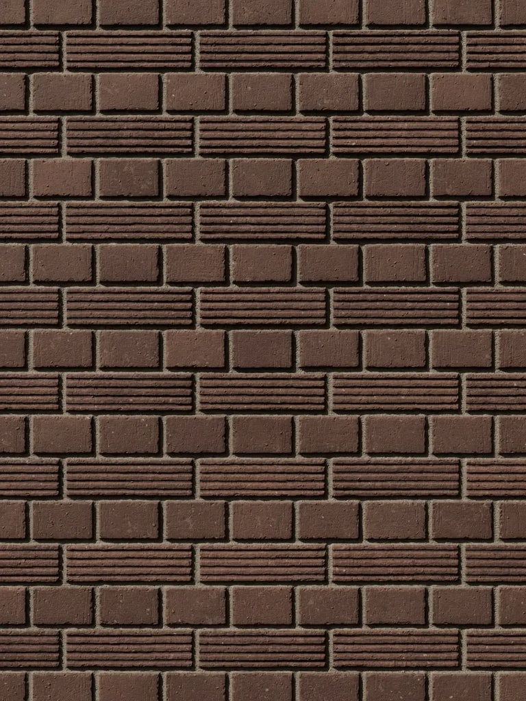 Long Grooved Belden Brick English Bond PBR Texture - Example Scene Visualization | Superellipse