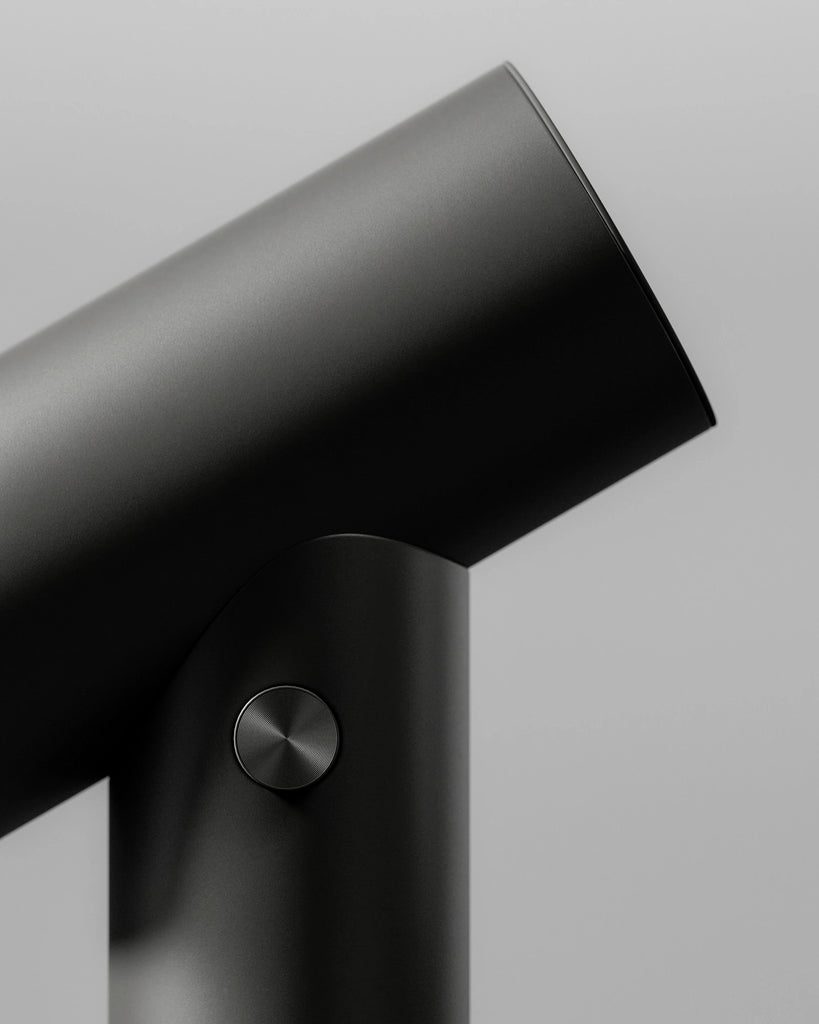 Matte Black Powdercoated Aluminium Metal PBR Texture - Example Scene Visualization | Superellipse