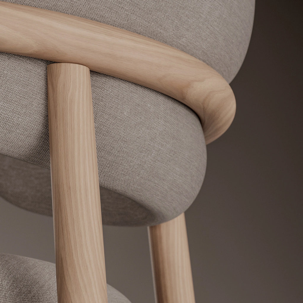 Cherry Book Matched Veneer Wood PBR Texture - Example Scene Visualization | Superellipse