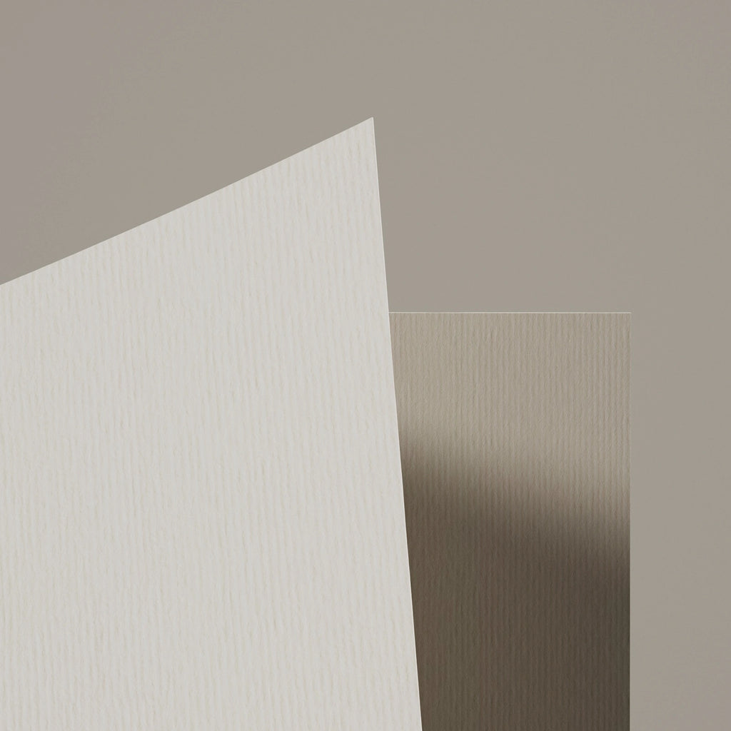 Linear Embossed Off White Paper PBR Texture - Example Scene Visualization | Superellipse