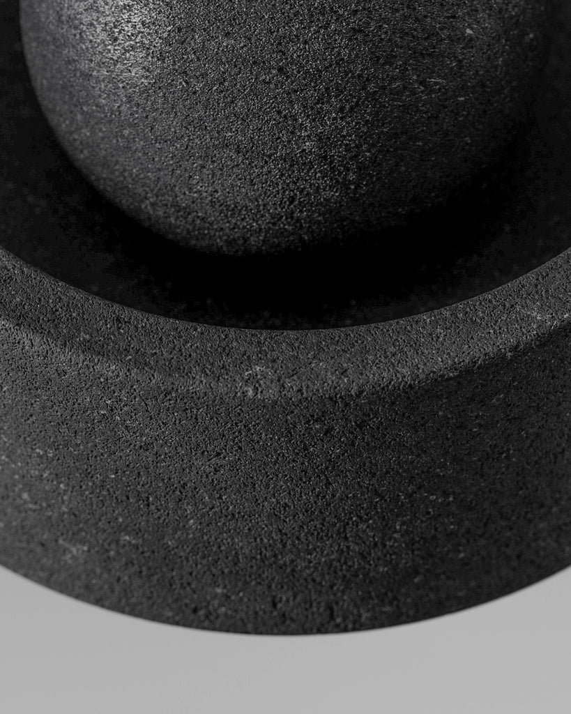 Vesicular Basalt Fine Stone PBR Texture - Example Scene Visualization | Superellipse