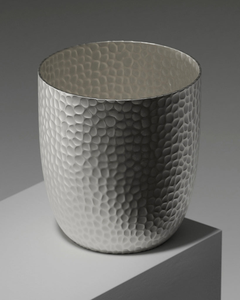 Hand Hammered Silver Metal PBR Texture - Example Scene Visualization | Superellipse