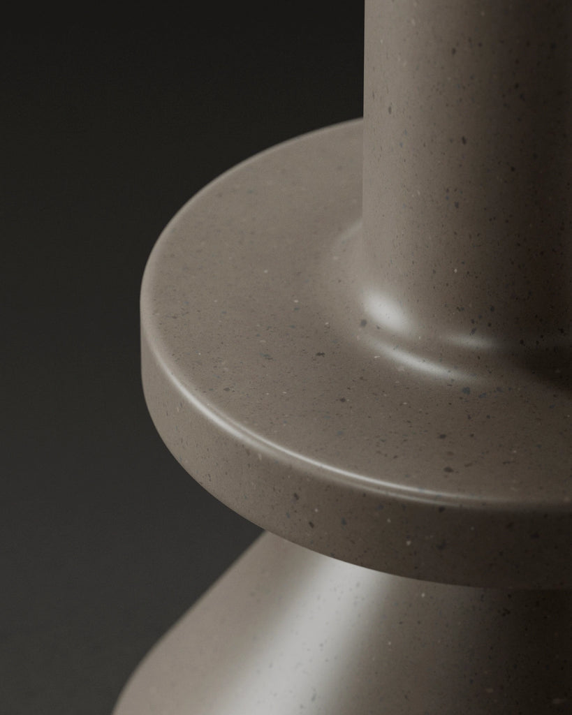 Fine Speckled Brown Bioplastic PBR Texture - Example Scene Visualization | Superellipse