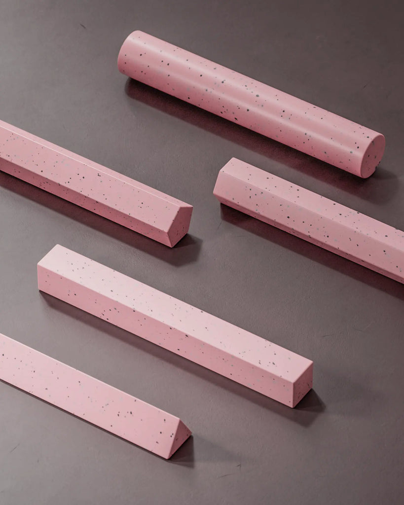 Dark Speckled Pink Plastic PBR Texture - Example Scene Visualization | Superellipse