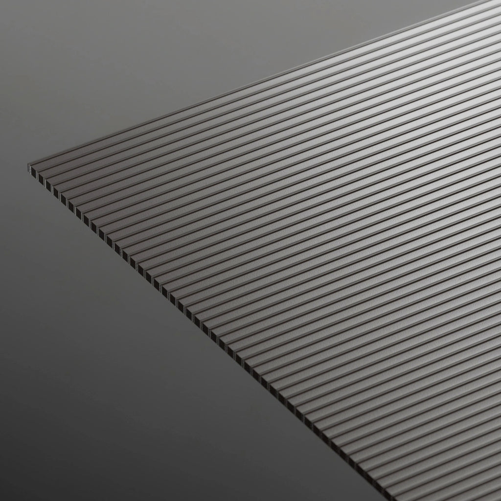 Linear Fluted Plastic Surface Texture PBR Texture - Example Scene Visualization | Superellipse