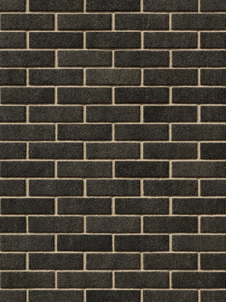 Belden Black Sandfaced Brick Running Bond PBR Texture - Example Scene Visualization | Superellipse