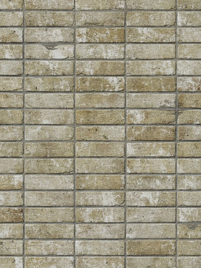 Rustic Cottage Stack Bond Buff Brick PBR Texture - Example Scene Visualization | Superellipse