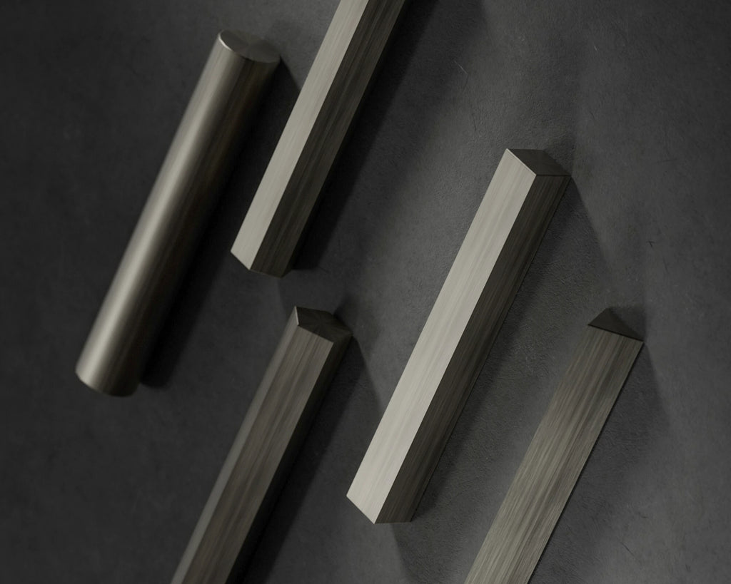 Artisan Oxidised Brushed Steel Metal PBR Texture - Example Scene Visualization | Superellipse