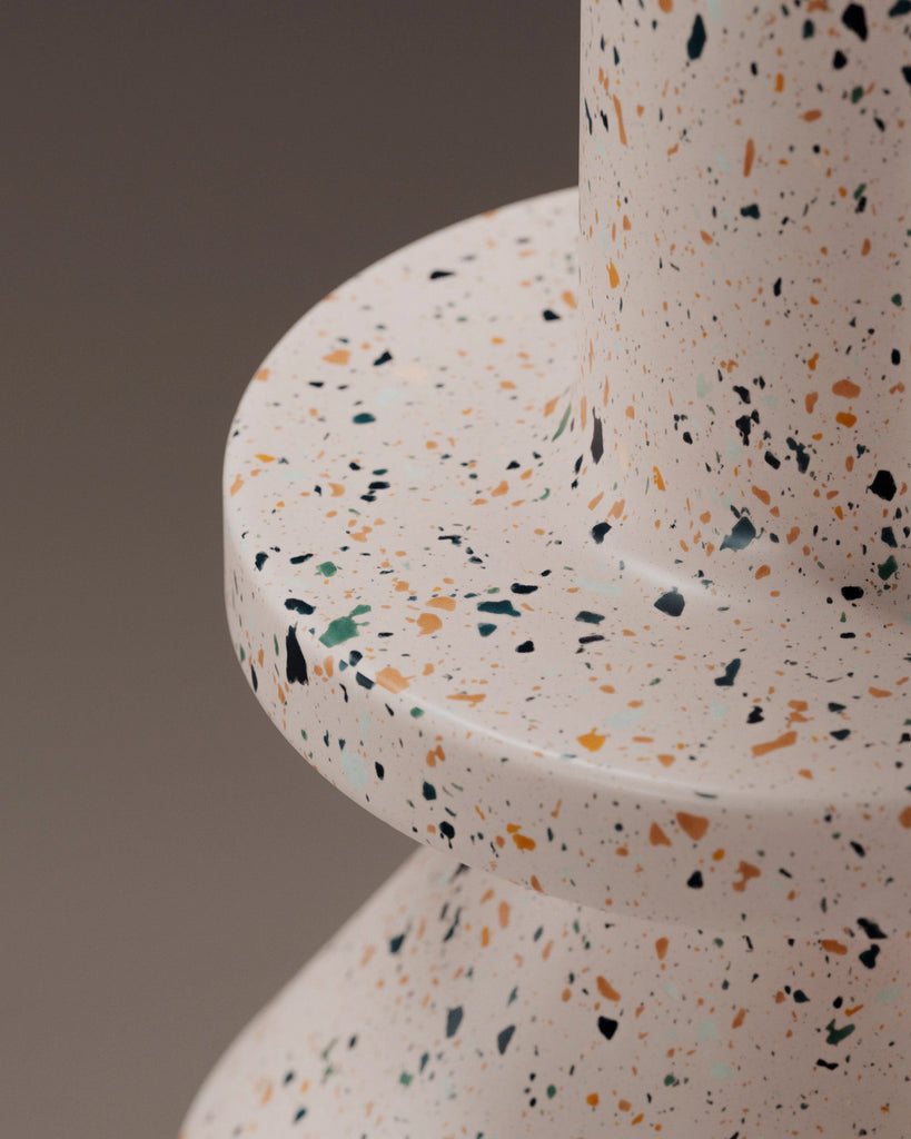 Daisy Pink Terrazzo Plastic PBR Texture - Example Scene Visualization | Superellipse