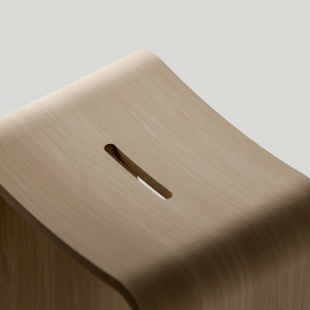 Maple Crown Cut Veneer PBR Texture - Example Scene Visualization | Superellipse