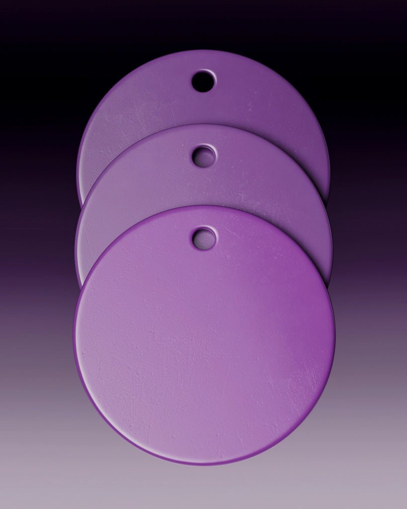 LDPE Soft Finished Purple Plastic PBR Texture - Example Scene Visualization | Superellipse