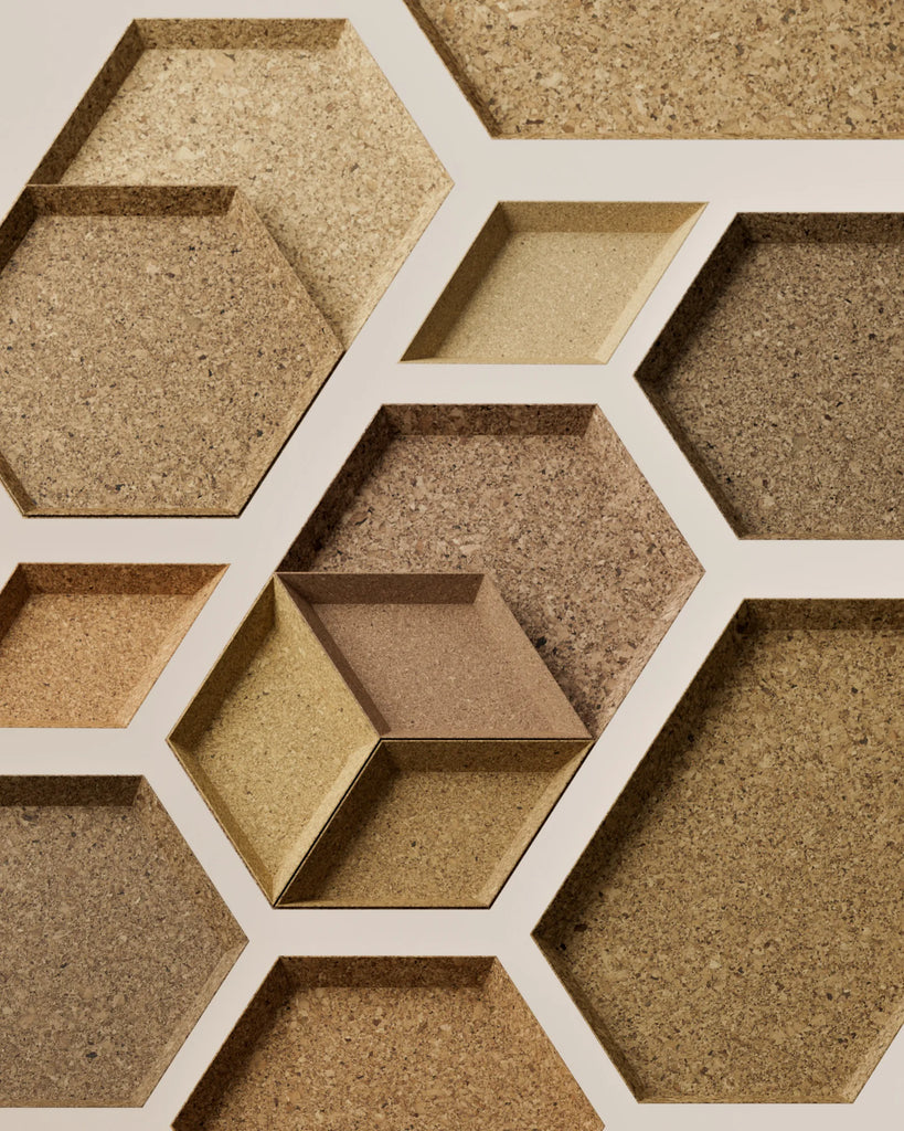 Cork Natural High Density PBR Texture - Example Scene Visualization | Superellipse