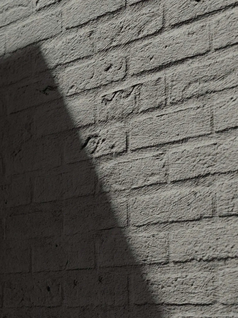 Painted Brick Wall Cottage Grey PBR Texture - Example Scene Visualization | Superellipse