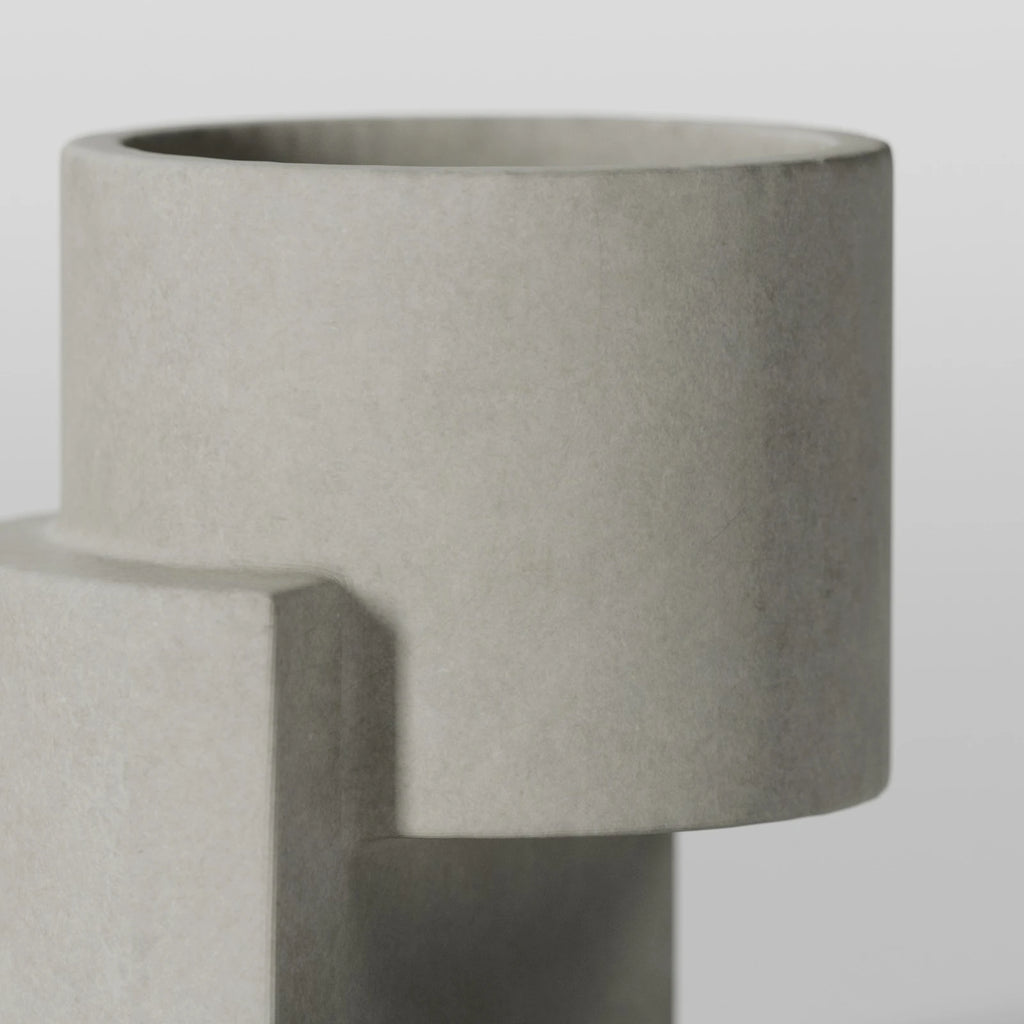 Light Grey Smooth Cast Concrete PBR Texture - Example Scene Visualization | Superellipse