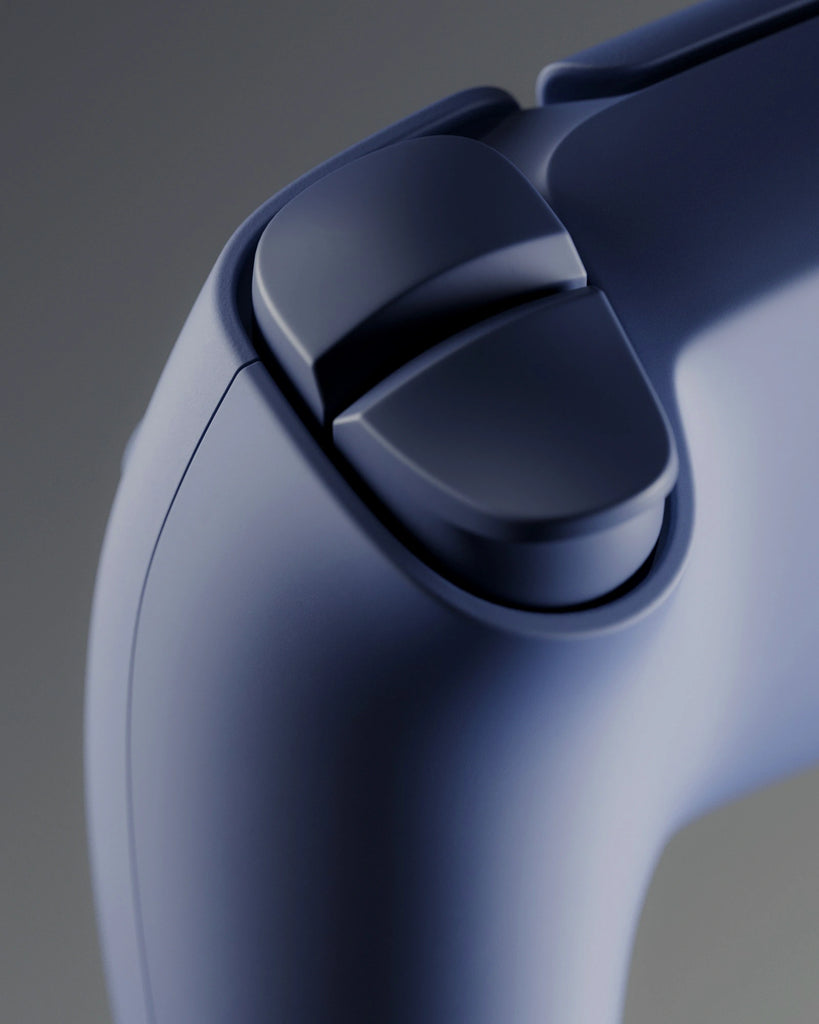 Drawing Room Blue Matte Finish Plastic PBR Texture - Example Scene Visualization | Superellipse