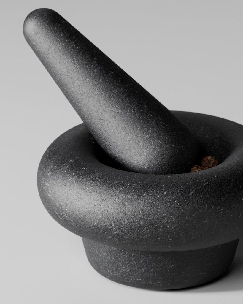 Basalt Stone Fine Grain PBR Texture - Example Scene Visualization | Superellipse
