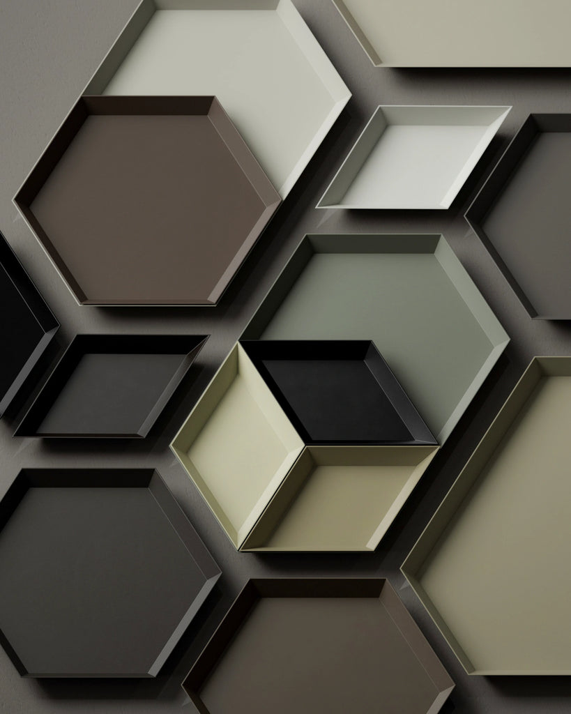 Gunmetal Metallic Flaked Plastic PBR Texture - Example Scene Visualization | Superellipse