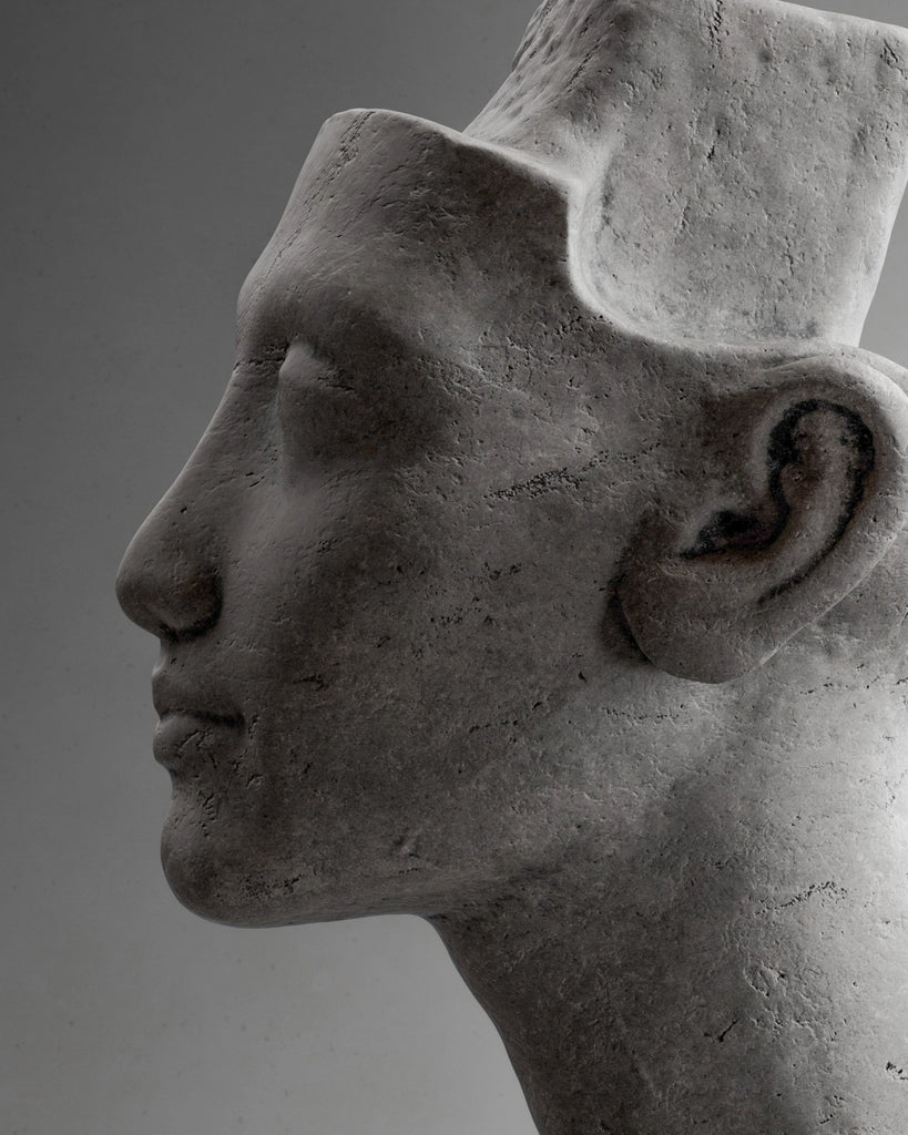 Natural Grey Stone Slab Unfinished PBR Texture - Example Scene Visualization | Superellipse