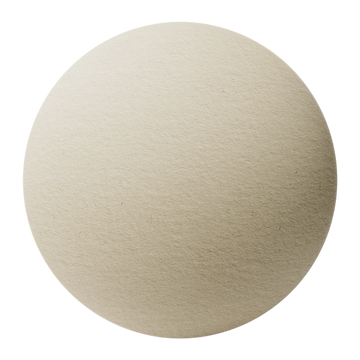 Handmade Beige Pulp Paper PBR Texture - Sphere Swatch Preview | Superellipse
