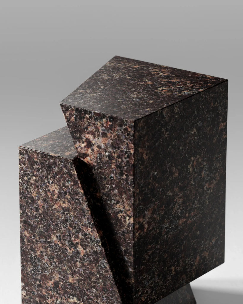 Rustic Autumn Red Honed Granite Slab PBR Texture - Example Scene Visualization | Superellipse