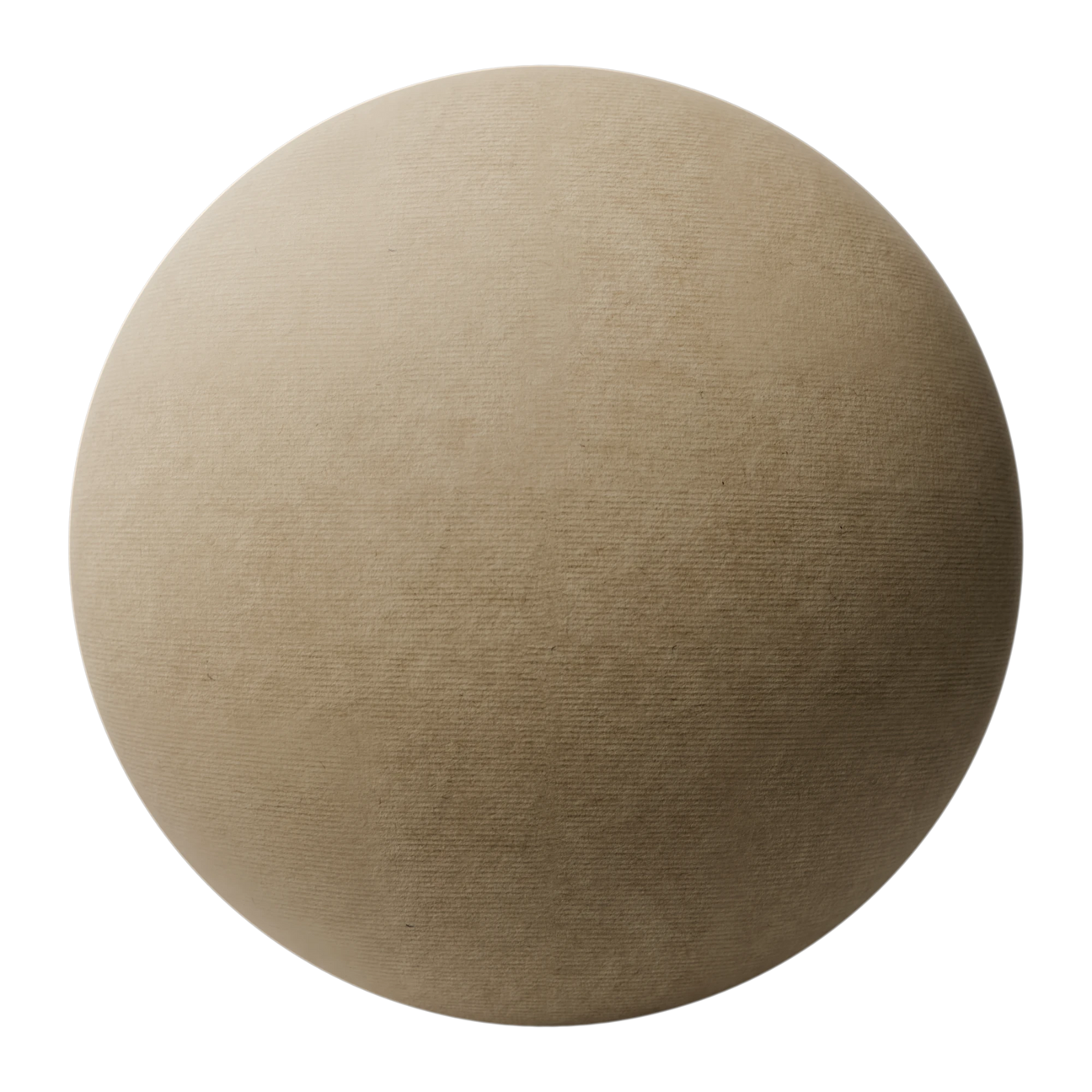Takeo Sandline Japanese Kraft Paper PBR Texture - Sphere Swatch Preview | Superellipse