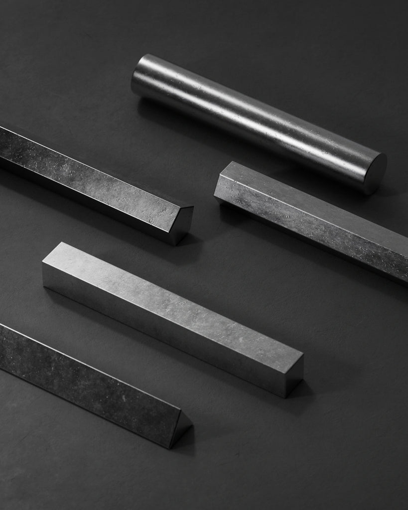 Hand Polished Cast Aluminium Metal PBR Texture - Example Scene Visualization | Superellipse