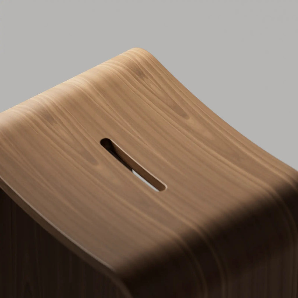 Walnut Book Matched Veneer Oiled Finish PBR Texture - Example Scene Visualization | Superellipse