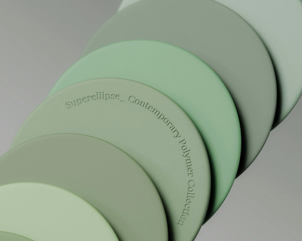 Forrest Green Matte Finish Plastic PBR Texture - Example Scene Visualization | Superellipse