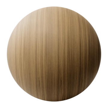 Oak Slip Matched Veneer Natural Finish Wood PBR Texture - Sphere Swatch Preview | Superellipse