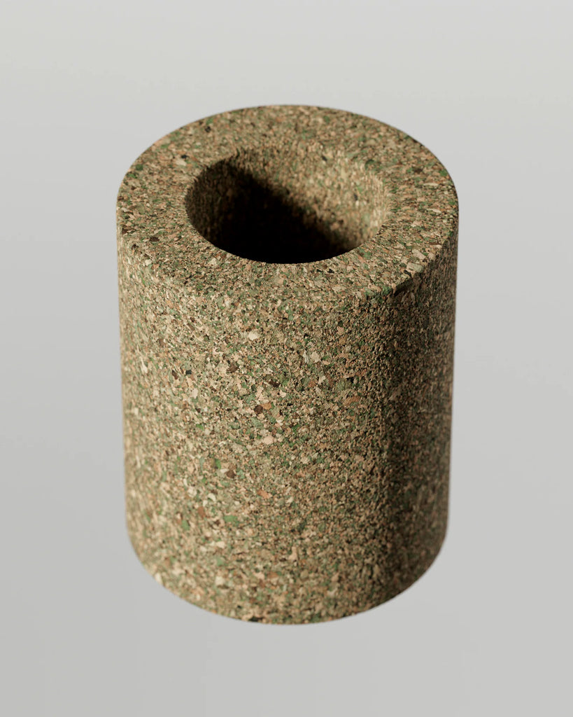 Forest Green Cork High Density PBR Texture - Example Scene Visualization | Superellipse