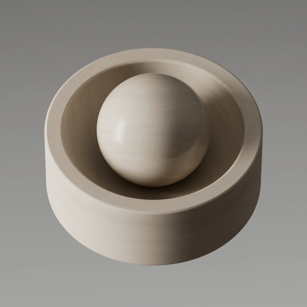 Fine Sandblasted Travertine PBR Texture - Example Scene Visualization | Superellipse