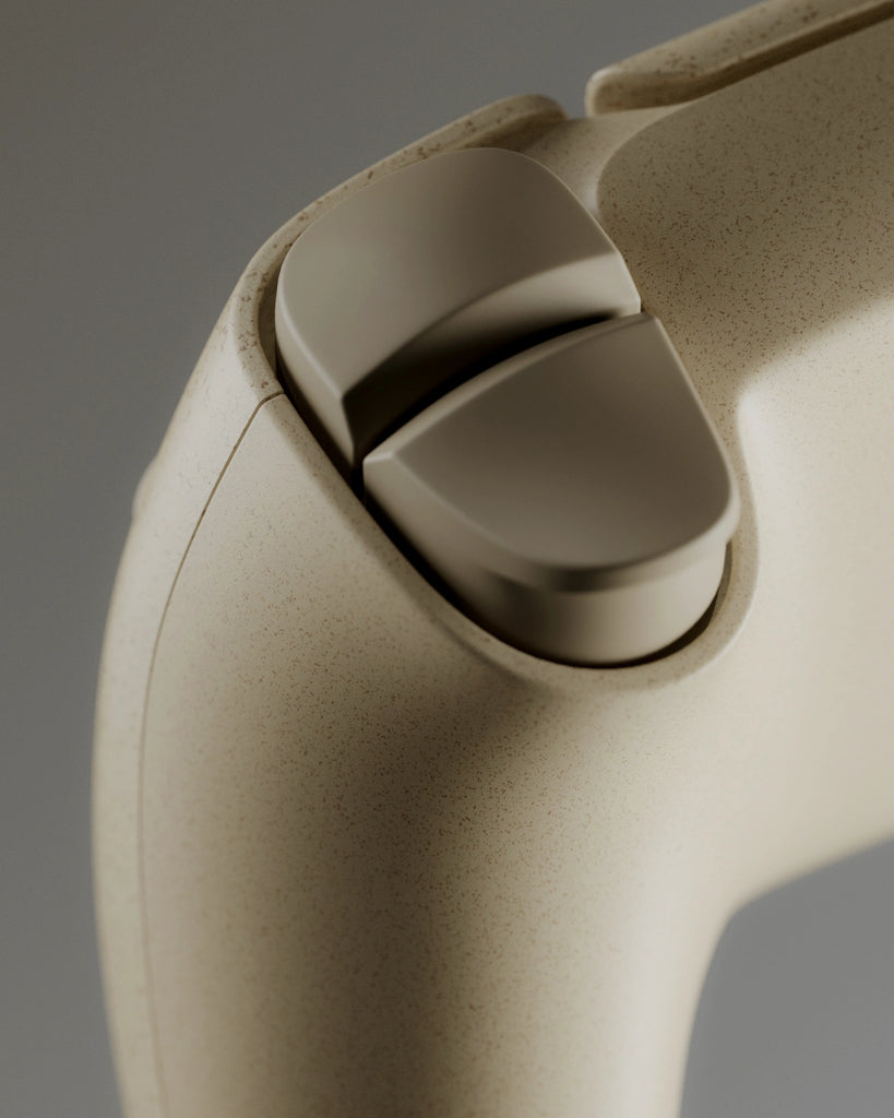 Speckled Wheat Yellow Recycled Plastic PBR Texture - Example Scene Visualization | Superellipse