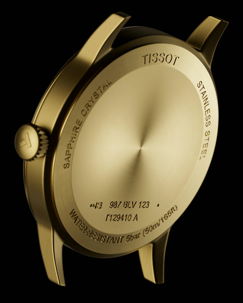 Radial Brushed Gold Metal PBR Texture - Example Scene Visualization | Superellipse